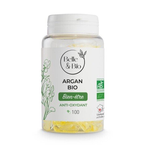 Belle&Bio Ulei de Argan Bio 500mg 100 Capsule